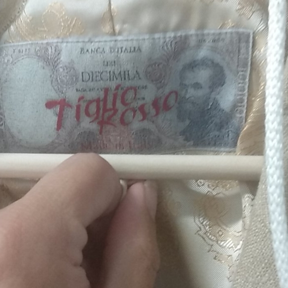 Tiglio Rosso Italian Ornate Blazer - Picture 8 of 15